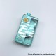 Authentic MK MODS V4 Replacement Front + Back Cover Panel Plate for dotMod dotAIO V2 Pod - Clear, Acrylic (2 PCS)