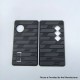 Authentic MK MODS V4 Replacement Front + Back Cover Panel Plate for dotMod dotAIO V2 Pod - Black, Acrylic (2 PCS)