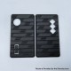 Authentic MK MODS V4 Replacement Front + Back Cover Panel Plate for dotMod dotAIO V2 Pod - Black, Acrylic (2 PCS)