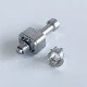 Rekavape BY-KA Style RBA Bridge Full Set for Billet / BB / Boro Box Mod - Blueing, Titanium Alloy, 1.0, 1.2, 1.4, 1.7, 3.0mm