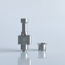 Rekavape BY-KA Style RBA Bridge Full Set for Billet / BB / Boro Box Mod - Silver, Titanium Alloy, 1.0, 1.2, 1.4, 1.7, 3.0mm