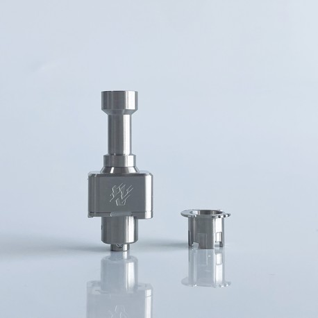 Rekavape BY-KA Style RBA Bridge Full Set for Billet / BB / Boro Box Mod - Silver, Titanium Alloy, 1.0, 1.2, 1.4, 1.7, 3.0mm
