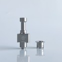 Rekavape BY-KA Style RBA Bridge Full Set for Billet / BB / Boro Box Mod - Silver, Titanium Alloy, 1.0, 1.2, 1.4, 1.7, 3.0mm