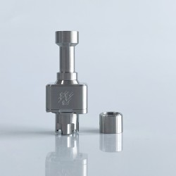 Rekavape BY-KA Style RBA Bridge Full Set for Billet / BB / Boro Box Mod - Silver, 316 Stainless Steel, 1.0, 1.2, 1.4, 1.7, 3.0mm