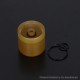 YFTK FEV Tank Tube for Flash e-Vapor Fev V4.5S+ / V4.5 RTA - Brown, PEI, 3.5ml