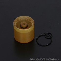 YFTK FEV Tank Tube for Flash e-Vapor Fev V4.5S+ / V4.5 RTA - Brown, PEI, 3.5ml