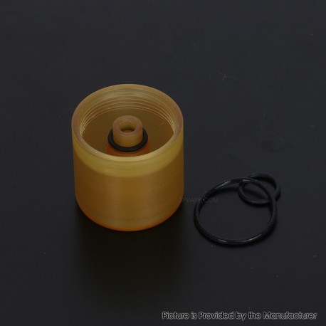 YFTK FEV Tank Tube for Flash e-Vapor Fev V4.5S+ / V4.5 RTA - Brown, PEI, 3.5ml