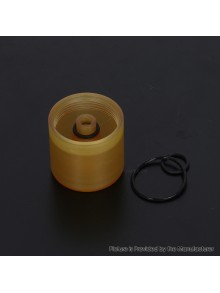 YFTK FEV Tank Tube for Flash e-Vapor Fev V4.5S+ / V4.5 RTA - Brown, PEI, 3.5ml