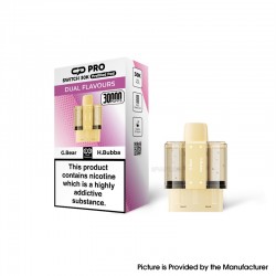 [Ships from Bonded Warehouse] SUONON & C.P Pro Switch 30K Pod Cartridge 22ml Dual Flavours G.Bear & H.Bubba 20mg