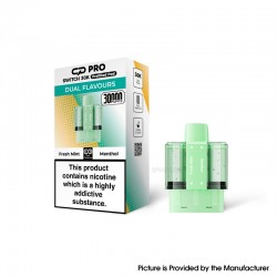 [Ships from Bonded Warehouse] SUONON & C.P Pro Switch 30K Pod Cartridge 22ml Dual Flavours Fresh Mint & Menthol 20mg
