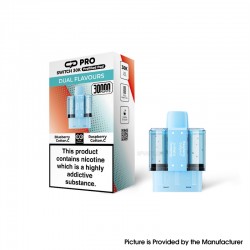[Ships from Bonded Warehouse] SUONON & C.P Pro Switch 30K Pod Cartridge Dual Blueberry Cotton C & Raspberry Cotton Candy 20mg