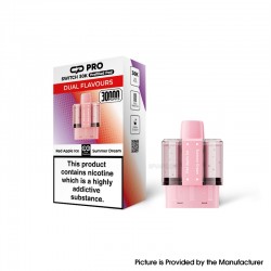 [Ships from Bonded Warehouse] SUONON & C.P Pro Switch 30K Pod Cartridge 22ml Dual Flavours Red Apple Ice & Summer Dream 20mg