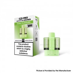 [Ships from Bonded Warehouse] SUONON & C.P Pro Switch 30K Pod Cartridge 22ml Dual Flavours Lemon Lime & Lemon Lime 20mg