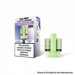 [Ships from Bonded Warehouse] SUONON & C.P Pro Switch 30K Pod Cartridge Dual Blueberry Cherry Cranberry & Bluberry Kiwi 20mg