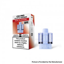 [Ships from Bonded Warehouse] SUONON & C.P Pro Switch 30K Pod Cartridge 22ml Dual Flavours Strawberry Raspberry Ice 20mg