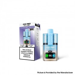 [Ships from Bonded Warehouse] SUONON & C.P Pro Switch 30K Dual Flavours Disposable Kit 850mAh Blue Razz G.B & Blue Razz G.B 20mg