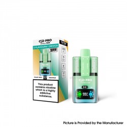 [Ships from Bonded Warehouse] SUONON & C.P Pro Switch 30K Dual Flavours Disposable Kit 850mAh 22ml Fresh Mint & Menthol 20mg