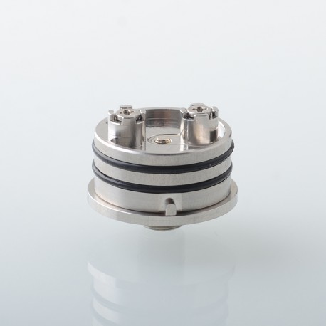 YFTK Thin Base Deck V3 for Flash e-Vapor V4.5S+ / V4.5 Style 23mm RTA - Silver