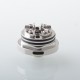 YFTK Bottom Intake Base with 5 Air Pins for Ambition Mods Bishop MTL RTA 2.0ml / 4.0ml - Silver, 0.8, 1.0, 1.2, 1.5, 1.7mm