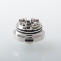 YFTK Bottom Intake Base with 5 Air Pins for Ambition Mods Bishop MTL RTA 2.0ml / 4.0ml - Silver, 0.8, 1.0, 1.2, 1.5, 1.7mm