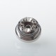YFTK Bottom Intake Base with 5 Air Pins for Ambition Mods Bishop MTL RTA 2.0ml / 4.0ml - Silver, 0.8, 1.0, 1.2, 1.5, 1.7mm