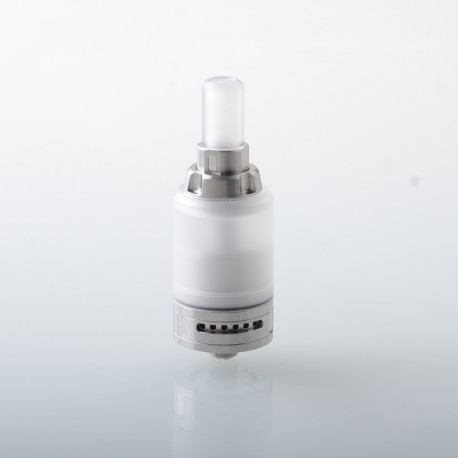 YFTK Ka V7 Style RTA Rebuildable Tank Atomizer w/ Nano Tank + Extension Kit - Silver, PC + 316 Stainless Steel, 3ml, 23mm Dia.