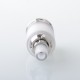 YFTK Ka V7 Style RTA Rebuildable Tank Atomizer w/ Nano Tank + Extension Kit - Silver, PC + 316 Stainless Steel, 3ml, 23mm Dia.