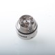 YFTK Ka V7 Style RTA Rebuildable Tank Atomizer w/ Nano Tank + Extension Kit - Silver, PC + 316 Stainless Steel, 3ml, 23mm Dia.