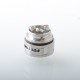 YFTK Ka V7 Style RTA Rebuildable Tank Atomizer w/ Nano Tank + Extension Kit - Silver, PC + 316 Stainless Steel, 3ml, 23mm Dia.