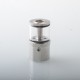 YFTK All in One Tank Cap 4.0ml for Flash e-Vapor V4.5S+ / V4.5 Style RTA - Silver