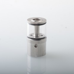 YFTK All in One Tank Cap 4.0ml for Flash e-Vapor V4.5S+ / V4.5 Style RTA - Silver