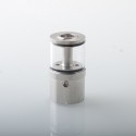YFTK All in One Tank Cap 4.0ml for Flash e-Vapor V4.5S+ / V4.5 Style RTA - Silver