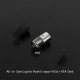 YFTK All in One Tank Cap 4.0ml for Flash e-Vapor V4.5S+ / V4.5 Style RTA - Silver