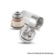 YFTK Dvarw 16 FL Style RTA Atomizer Full Kit - Black, 3ml, 3 x 0.8mm, 0.8mm, 1.0mm, 2 x 0.8mm, 2 x 1.0mm, 2 x 1.2mm, 16mm Dia
