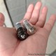 YFTK Dvarw 16 FL Style RTA Atomizer Full Kit - Silver, 3ml, 3 x 0.8mm, 0.8mm, 1.0mm, 2 x 0.8mm, 2 x 1.0mm, 2 x 1.2mm, 16mm Dia