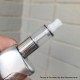 YFTK Dvarw 16 FL Style RTA Atomizer Full Kit - Silver, 3ml, 3 x 0.8mm, 0.8mm, 1.0mm, 2 x 0.8mm, 2 x 1.0mm, 2 x 1.2mm, 16mm Dia