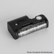 YFTK 18650 Universal Battery Wrapper Skin Sticker - Black Texture (5 PCS)
