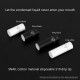 YFTK Snail Disposable 510 Drip Tip - Short White, Cotton, 20mm (20 PCS)