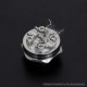 YFTK Replacement Base Deck V2 for Ambition Mods Bishop MTL RTA Atomizer 2.0ml / 4.0ml - Silver