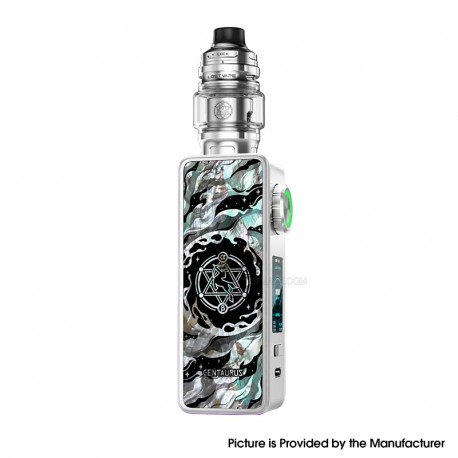 [Ships from Bonded Warehouse] Authentic Lost Vape Centaurus M100 Mod Kit with Centaurus Sub Ohm V2 - Moonlight Shell, 5~100W