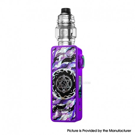 [Ships from Bonded Warehouse] Authentic Lost Vape Centaurus M100 Mod Kit with Centaurus Sub Ohm V2 - Moonlight Violet, 5~100W