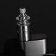 YFTK AFC Kit for Flash e-Vapor V4.5S+ / V4.5 Style RTA - Silver, 1 PC AFC Ring + 1 PC MTL Cap + 1 PC DL Cap
