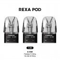 [Ships from Bonded Warehouse] Authentic FreeMax Rexa Series Pod Cartridge for FreeMax Rexa S / Rexa SQ - 1.2ohm, 3.0ml (3 PCS)