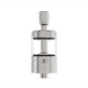 Authentic Auguse Era V5 RTA Atomizer - Silver, 5ml, Air Pins 1 x Nonporous, 2 x 0.8, 2 x 0.9, 2 x 1.0, 2 x 1.2mm, 22mm Diameter