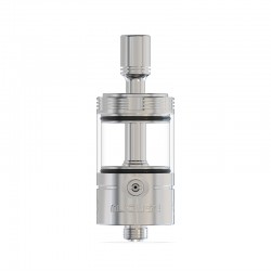 Authentic Auguse Era V5 RTA Atomizer - Silver, 5ml, Air Pins 1 x Nonporous, 2 x 0.8, 2 x 0.9, 2 x 1.0, 2 x 1.2mm, 22mm Diameter