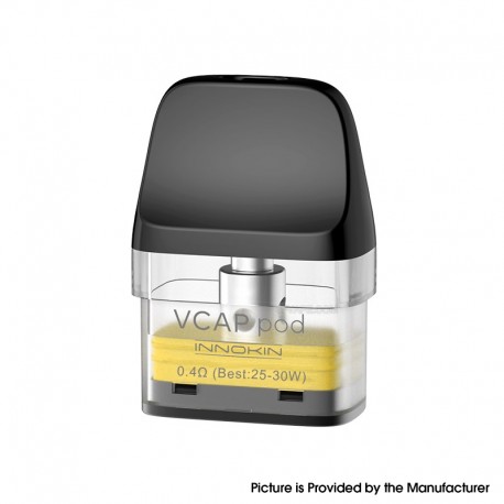 [Ships from Bonded Warehouse] Authentic Innokin VCAP Replacement Pod Cartridge for Endura V Kit / Trine Kit -2ml, 0.4ohm (1 PC)