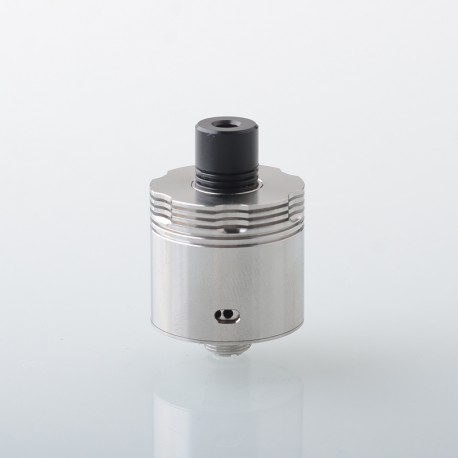 Four One Five 415 RDA Kaze Style RDL / MTL RDA Rebuildable Atomizer - Silver, BF Pin, Air Pin 0.9mm x 2, 1.0mm x 2, 1.0mm, 1.4mm