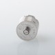 Four One Five 415 RDA Kaze Style RDL / MTL RDA Rebuildable Atomizer - Silver, BF Pin, Air Pin 0.9mm x 2, 1.0mm x 2, 1.0mm, 1.4mm