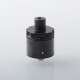 Four One Five 415 RDA Kaze Style RDL / MTL RDA Rebuildable Atomizer - Black, BF Pin, Air Pin 0.9mm x 2, 1.0mm x 2, 1.0mm, 1.4mm