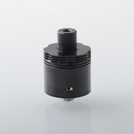 Four One Five 415 RDA Kaze Style RDL / MTL RDA Rebuildable Atomizer - Black, BF Pin, Air Pin 0.9mm x 2, 1.0mm x 2, 1.0mm, 1.4mm